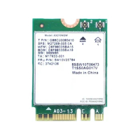 AX210 WiFi Card AX210NGW Network Card Dual Band 2.4Ghz/5G WI-FI 6E M.2 NGFF 802.11Ax Bluetooth 5.2 Wireless Adapter