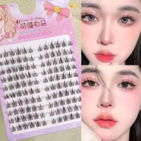 Lông Mi Giả, Mi Giả, Mi Giả Tách Sợi, Mi Giả Tự Nhiên, Mi Giả 120 cụm SHANG PIN 11mm-12mm tự nhiên c