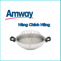 Nồi đa năng Amway Queen Cookware Mã hàng hóa: 103815 Sản phẩm gồm bộ nồi và nắp nồi kèm giá hấp hình