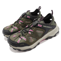 Merrell 水陸鞋 Speed Strike LTR Sieve 女鞋 深橄欖 桃色 兩棲鞋 戶外 運動鞋 ML135168