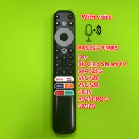 New Original RC902V FMR5 For TCL 8K Qled Smart TV Voice Remote Control 50P725G 55C728 75C728 C835 X925PRO 65X925 iFFALCON 75H72