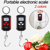 Portable electronic hanging scale hunting scale mini handheld electronic hook scale 200kg/100g