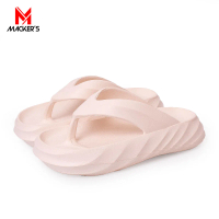 B240601 Sandal wanita anti slip ringan Sandal Jepit wanita kekinian bahan karet