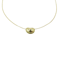 【二手名牌BRAND OFF】Tiffany & Co 蒂芬妮 18黃K金 相思豆 項鍊