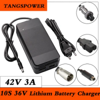 42V 3A Charger For 36V Electric Scooter Xiaomi M365 Electric bike Battery Charger Hoverboard Balance Wheel Charger EU/US/UK/AU