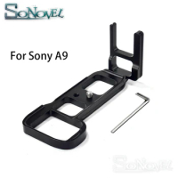 LB-A9 Quick Release L Plate/Bracket Holder hand Grip for Sony A9 Camera Tripod Ball Head