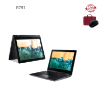 Laptop R751 Intel N3450 Ram 4gb SSD 16 + 128gb - Touchscreen