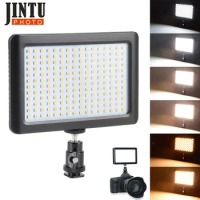 JinTu Pad 192 3200K-6000k Color Temperature LED Video Light for Canon 650D 750D 800D 70D 80D Nikon D5500 D5400 D3400 D3300 D750