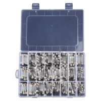 CL 240 keping/kotak 24 nilai 6×30 mm pemutus litar kaca cepat 250 V 0.1 A 0.36 A 0.5 A 1 A 1.5 A 2 A