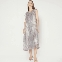 ATELIER MODE – Accented Ruffles Dress Wanita – Doja Dress – All Size