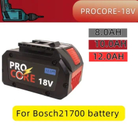 ProCORE Ersatz Batterie 12.0A for Bosch 18V Professionelle System Cordless Werkzeuge BAT609 BAT618 GBA18V80 21700 Li-Ion