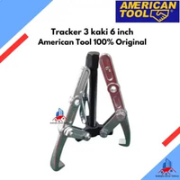 Tracker Treker Bearing Besi 2 dan 3 Kaki 6 inch American Tool Original 100%, Ukuran 3 kaki 6 inch