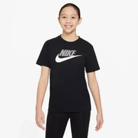 Nike Sportswear Big Kids' T-Shirt Black (FZ5178-010) XL