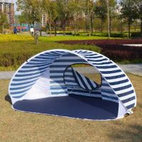 Portable Ultra-Light Camping Tent, Rainproof and Sunscreen, Quick-open Tent, Nature Hike, Bushcraft Beach Tourist Awning