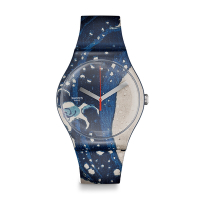 Swatch 藝術之旅系列 葛飾北齋-神奈川沖浪裏 手錶 藝術錶 博物館聯名 (41mm) 男錶 女錶