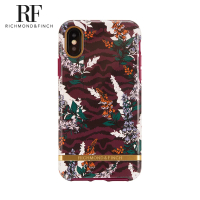 【Richmond&amp;Finch】RF瑞典手機殼 金線框-斑馬花紋(iPhone X/Xs 5.8吋)