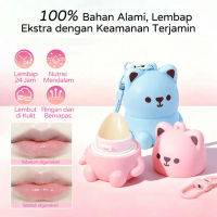 Lip Balm Anak Karakter Beruang Kartun Lucu dengan Gantungan Bisa Dilepas – Vaseline Lip Balm, Lip Ba