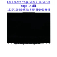 FRU 5D10S39645 14.0 inch 1920x1080 IPS FHD LCD Screen Touch Assembly For Lenovo Yoga Slim 7 14 Yoga Slim 7 14IIL05 Yoga 14sIIL