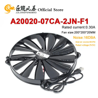 ใหม่ DC5V 0.30A 20ซม. 200*200*20มม. สำหรับ Master A20020 07CA 2JN F1 DF2002005SELN พัดลมระบายความร้อ