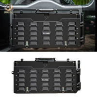ROLFES Plumb CNC Process Aluminum Alloy Tailgate Folding Table Platform For Land Rover Defender 110 90 2020-2024