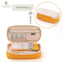 [SHARA] Pencil Case Angoo Original Tempat Alat Tulis Multifungsi Sekolah Kuliah