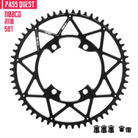 PASS QUEST Chainring 110 BCD hollow for Shimano 105 R7000 R8000 R9100 36T 38T 40T 44T 46T 48T 50T 52T 54 56 58T Bike Chainwheel