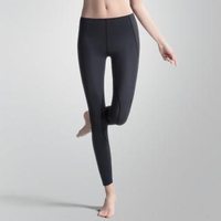 【Wacoal 華歌爾】LYCRA 運動 M-LL 九分壓力褲(運動黑)