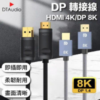DP線 DP轉DP線 8K【1.5M】電腦螢幕 電視 投影機 轉接線 轉接頭