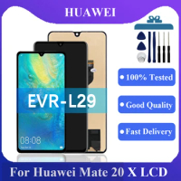 For Huawei mate 20 X LCD Display Touch Screen Digitizer Assembly For Huawei mate 20 X EVR-L29,EVR-AL00 Display Screen Replaceme
