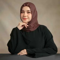 Lozy Hijab - Multiway Easy Scarf (Pashmina Instan Mleyot Bahan Viscose Rayon) Mahogany