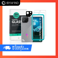 ฟิล์มสำหรับ Asus ROG Phone 8 5G ฟิล์มกระจกใส ibywind ของแท้ พร้อมฟิล์มหลังและกันเลนส์กล้อง คําแนะนํา