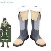 Anime The rising of the shield hero Naofumi Iwatani Cosplay Shoes PU Leather Shoes Halloween Boots Cosplay Props Custom Made