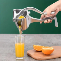 Manual Juice Squeezer Aluminum Alloy Hand Pressure Juicer Pomegranate Orange Lemon Sugar Cane Juice Kitchen Bar Fruit Tools