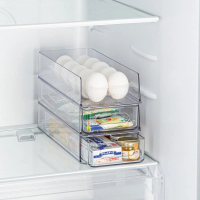 【NITORI 宜得利家居】冰箱用整理架 S 淺型 W120 窄淺型(冰箱用整理架 整理架 冰箱用)