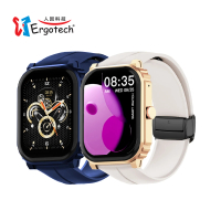 Ergotech 人因科技 ERGOLINK SW210 2.01吋5ATM游泳心率血氧藍牙通話腕錶(智慧手錶/通話手錶/游泳手錶)