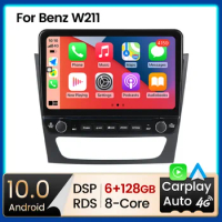 Android 13 Car Radio Multimedia Player GPS Navigation Video for Mercedes Benz E-class W211 E200 E220 E300 E350 E240 2002 - 2010