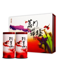 【名池茶業】阿里山手採高山茶葉禮盒150gx2罐(茗門舞極款)