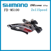 Shimano Deore FD M5100 2x11 Speed High Clamp Mountain Bike Front Derailleur FD-M5100-M Biycle Derailleur