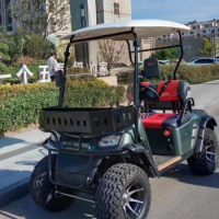Electric Golf Cart 4 Seater Sightseeing Bus Club Cart Electric CE Approved woth cheap price