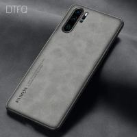 For Huawei P30 Lite Case Hybrid Silicone +Plastic Cover Funda Case for Huawei P30 Luxury Leather Pattern Case for Huawei P30 Pro