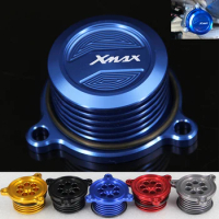 XMAX Accessories Motorcycle water oil fuel filter tank cooling radiating cover cap For Yamaha X-MAX 125 250 300 400 2017-2018