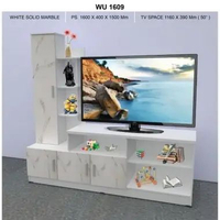 Meja tv estetik / Meja buffet tv cantik / raktv Minimalis WU 1608-1609 Furniture WU 2509 WSM