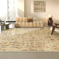熱賣預購－簡約侘寂北歐輕奢地毯3 (140x200cm) 高級沙發茶几毯 現代家用大面積地墊