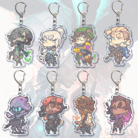 Móc khóa Valorant Game Keychain Sage Killjoy Jett Cypher Breach Omen Sova Phụ Kiện Mặt Dây Chuyền Ch