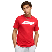 Formula 1  Motorsport Essentials เสื้อยืดผู้ชาย สีแดง