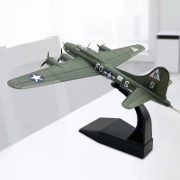 1: 144 Alloy US B-17 Bomber Aircraft Model Lifelike Decoration Multifunctional Sturdy Airplane Colle