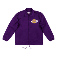 【滿2件再95折】【毒】Mitchell &amp; Ness NBA Coaches Windbreaker Jacket 經典教練外套 湖人 紫