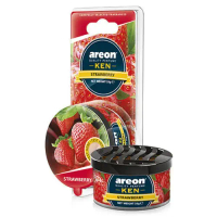 AREON Sáp Thơm Ken Strawberry 35g Khử Mùi Xe Hơi Cao Cấp Chiết Xuất Thiên Nhiên An Toàn Sức Khỏe Tiê