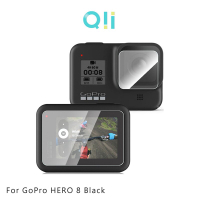 Qii GoPro HERO 8 Black 玻璃貼(鏡頭+螢幕)【APP下單最高22%點數回饋】