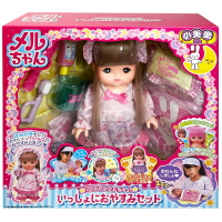 【Fun心玩】PL51455 麗嬰公司貨 日本暢銷 PILOT 小美樂晚安組 可洗澡 洋娃娃 扮家家酒 聖誕 生日 禮物